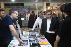 بازدید رئیس جهاددانشگاهی از سی‌وششمین نمایشگاه بین المللی کتاب تهران