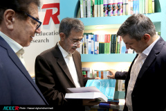 بازدید رئیس جهاددانشگاهی از سی‌وششمین نمایشگاه بین المللی کتاب تهران