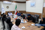 برگزاری نشست ارزیابی و ارائه برنامه واحدهای فناور مرکز نوآوری و شتابدهی جهاددانشگاهی بوشهر