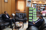 دیدار رئیس جهاددانشگاهی بوشهر با رئیس سازمان مدیریت و برنامه‌ریزی استان