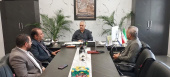 دیدار سرپرست مجتمع تحقیقاتی شهدای جهاددانشگاهی با مدیرعامل شهرک صنعتی بهارستان