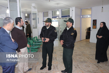 بازدید فرمانده انتظامی ساوه از جهاددانشگاهی این شهرستان/ انعقاد تفاهم‌نامه همکاری آموزشی بزودی