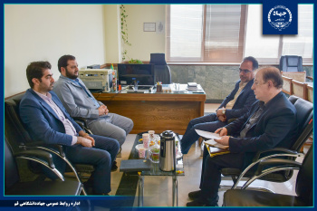 دیدار رئیس جهاددانشگاهی استان قم با سرپرست اداره کل امور روستایی و شوراهای استانداری