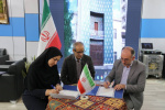 امضای تفاهم‌نامه همکاری بین سازمان جهاددانشگاهی آذربایجان‌شرقی و اداره کل صمت استان در نمایشگاه ایران اکسپو ۲۰۲۵