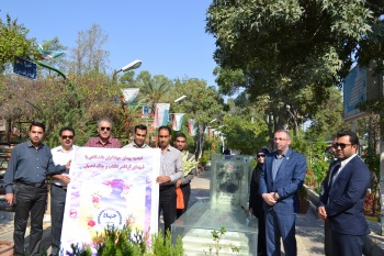 تجدید میثاق جهادگران جهاددانشگاهی فارس با شهدا